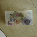 Шкатулка из эпоксидной смолы с цветами белая Epoxy Resin Rectangular Box White варинант исполнения - 6 | Loft Concept в Костроме