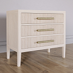 Тумба Primo  с тремя ящиками шпон Светлый дуб варинант исполнения - 3 | Loft Concept в Костроме