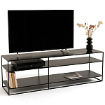 ТВ-тумба стальная с полками Chad TV-Stand варинант исполнения - 2 | Loft Concept в Костроме