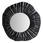 Зеркало в фактурной черной раме в современном стиле Black Maelstrom варинант исполнения - 1 | Loft Concept в Костроме