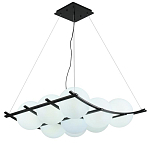 Люстра подвесная с 9-ю плафонами в форме шара Yarvi варинант исполнения - 1 | Loft Concept в Костроме