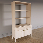 Стеллаж Primo с ящиками Светлый дуб  варинант исполнения - 2 | Loft Concept в Костроме