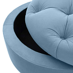 Круглый пуф на ножках Cheryl Pouf Light варинант исполнения - 2 | Loft Concept в Костроме