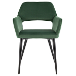 Стул с подлокотниками зеленый NEASAN STOOL варинант исполнения - 2 | Loft Concept в Костроме