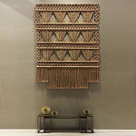 Панно Макраме коричневый цвет  варинант исполнения - 5 | Loft Concept в Костроме