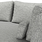 Мебельная ткань Шенилл серый цвет 138 см T4-34 варинант исполнения - 9 | Loft Concept в Костроме