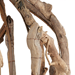 Люстра круглая в виде веток деревьев Natural Driftwood  варинант исполнения - 3 | Loft Concept в Костроме