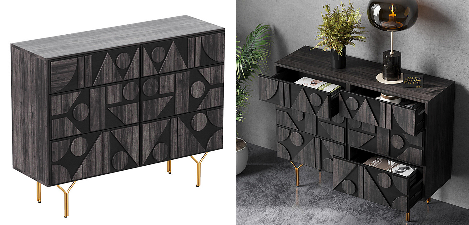 Комод Adnan Chest of Drawers Комод Adnan Chest of Drawers - Loft-Concept в Костроме