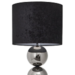 Торшер с основанием в виде металлических сфер Balance Floor Lamp Black варинант исполнения - 3 | Loft Concept в Костроме