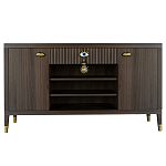 Комод-буфет Elsa Dreams Walnut с открытыми полками   варинант исполнения - 7 | Loft Concept в Костроме