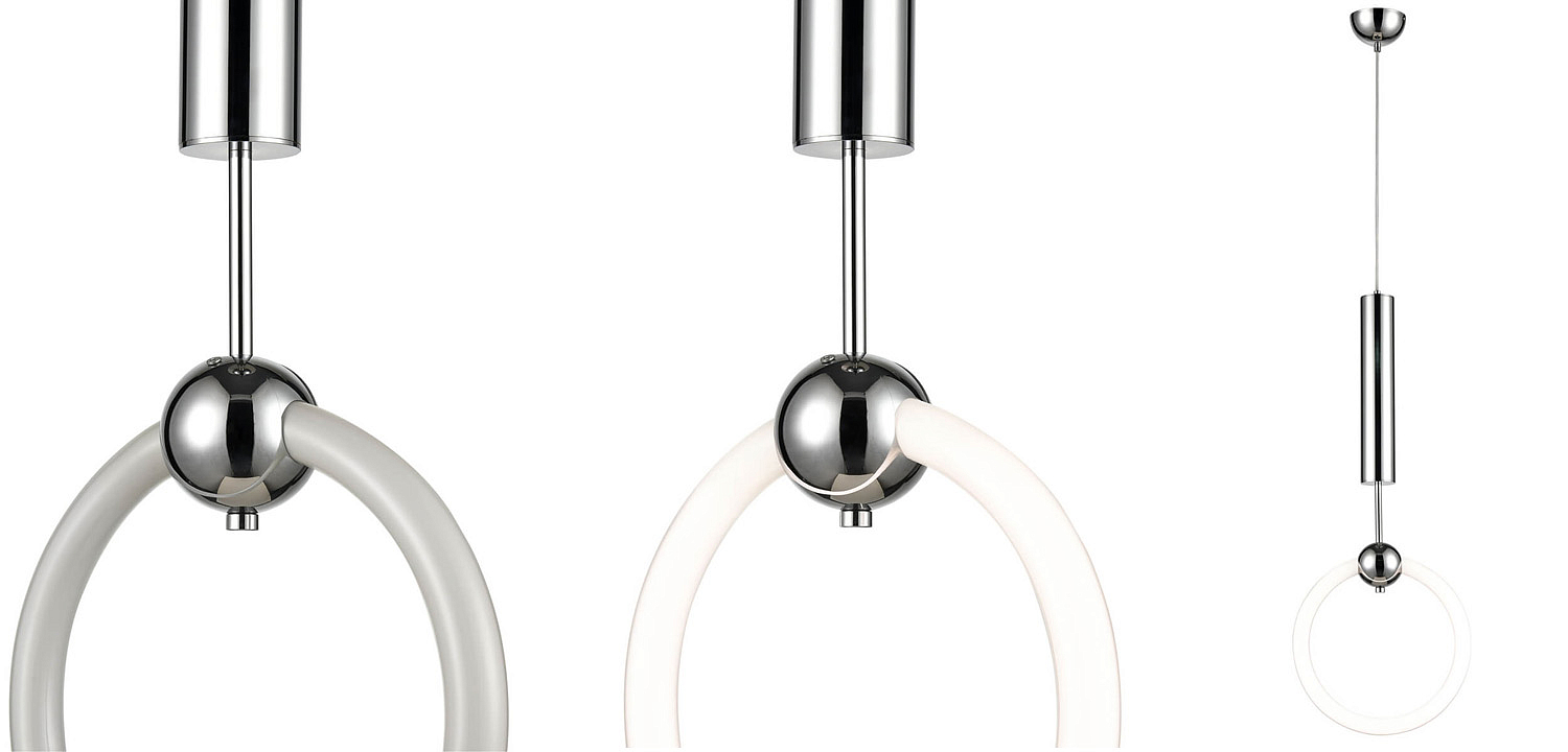 Подвесной светильник Lee Broom RING LIGHT Chrome Подвесной светильник Lee Broom RING LIGHT Chrome - Loft-Concept в Костроме