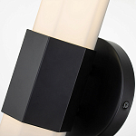 Бра для ванных комнат вертикальное с длинным белым матовым плафоном в форме шестиугольника на круглом основании Hinkley варинант исполнения - 2 | Loft Concept в Костроме