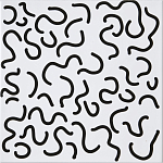 Плитка с узором Червячки варинант исполнения - 2 | Loft Concept в Костроме