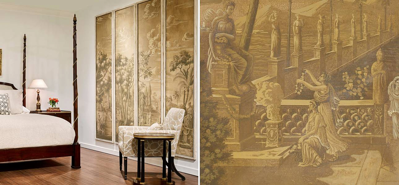 Обои ручная роспись Telemachus Sepia Обои ручная роспись Telemachus Sepia - Loft-Concept в Костроме