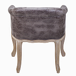 Кресло низкое в стиле прованс Louis French Armchair brown варинант исполнения - 3 | Loft Concept в Костроме