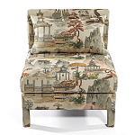 Кресло Lhasa с рисунком шинуазри  варинант исполнения - 3 | Loft Concept в Костроме