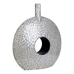 Ваза c инкрустацией Flower Grey варинант исполнения - 2 | Loft Concept в Костроме