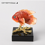 Статуэтка декоративная Рыбка-попугай Inhabitants of the Seas варинант исполнения - 6 | Loft Concept в Костроме