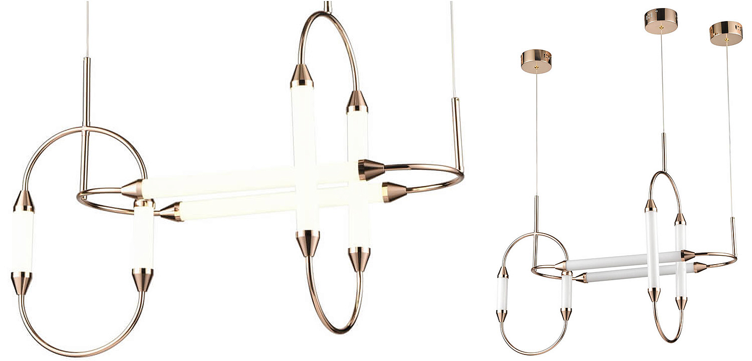 Люстра Giopato & Coombes CIRQUE chandelier Skyline Medium Gold Люстра Giopato & Coombes CIRQUE chandelier Skyline Medium Gold - Loft-Concept в Костроме
