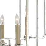 Люстра серебряная из пересекающихся прямоугольных элементов Intersecting Rectangles  варинант исполнения - 1 | Loft Concept в Костроме