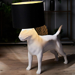 Лампа COLLECTION OF DOGS с абажуром Бультерьер варинант исполнения - 12 | Loft Concept в Костроме