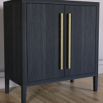 Современный Буфет Primo с 2 дверцами Черный дуб варинант исполнения - 3 | Loft Concept в Костроме