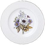 Обеденный сервиз из фарфора с рисунком цветов на 6 персон 23 предмета Garden Whisper Porcelain Set  варинант исполнения - 1 | Loft Concept в Костроме