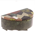 Шкатулка с зеркалом из натуральных камней Stone Casket варинант исполнения - 2 | Loft Concept в Костроме