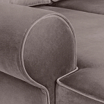 Угловой раскладной диван Athenais Sofa Velour варинант исполнения - 5 | Loft Concept в Костроме