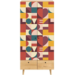 Шкаф с принтом The rebus of love варинант исполнения - 2 | Loft Concept в Костроме