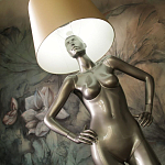 Лампа MANNEQUIN LAMP с абажуром руки на талии варинант исполнения - 9 | Loft Concept в Костроме