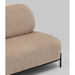 Диван Стоун велюр рельефный бежевый варинант исполнения - 3 | Loft Concept в Костроме