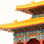 Храм Конфуция Тайвань миниатюра для интерьера в китайском стиле варинант исполнения - 1 | Loft Concept в Костроме