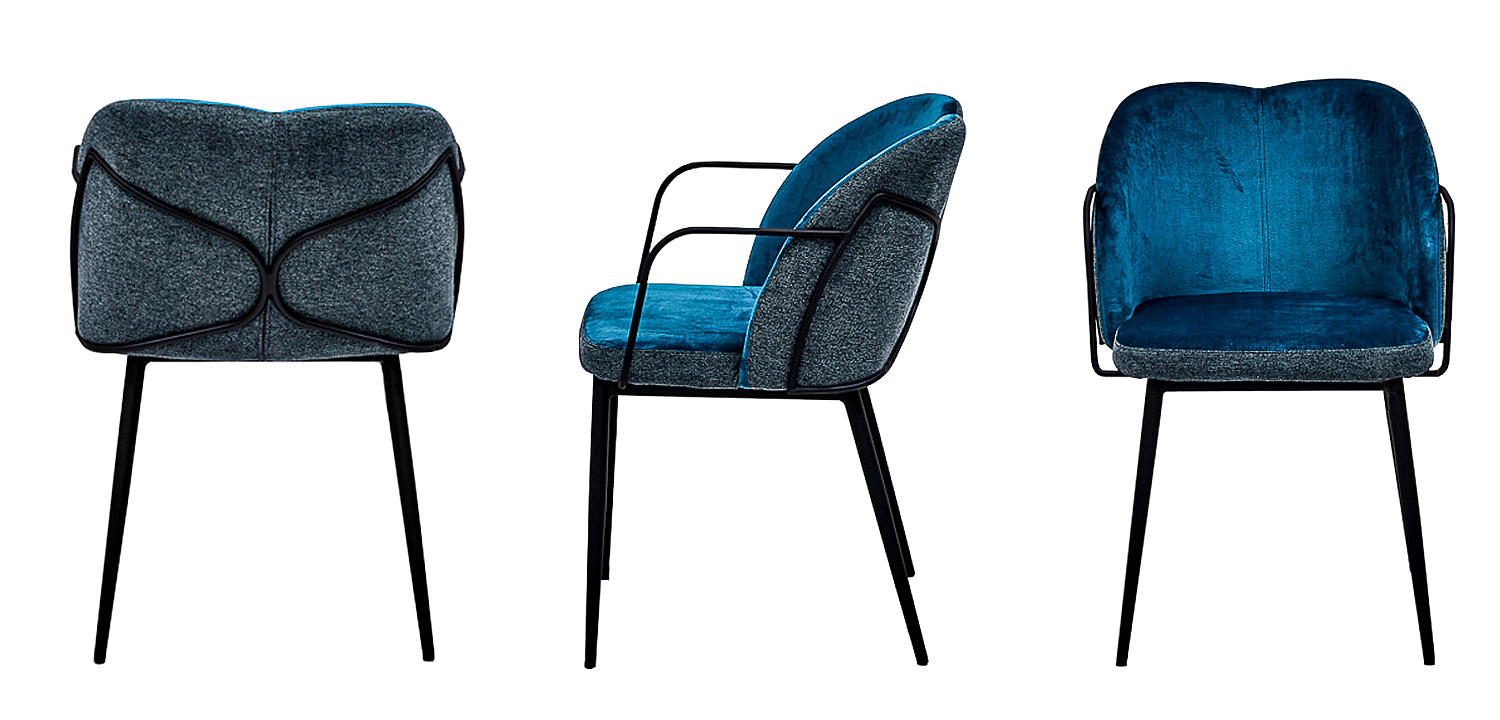 Стул Raymond Stool blue Стул Raymond Stool blue - Loft-Concept в Костроме
