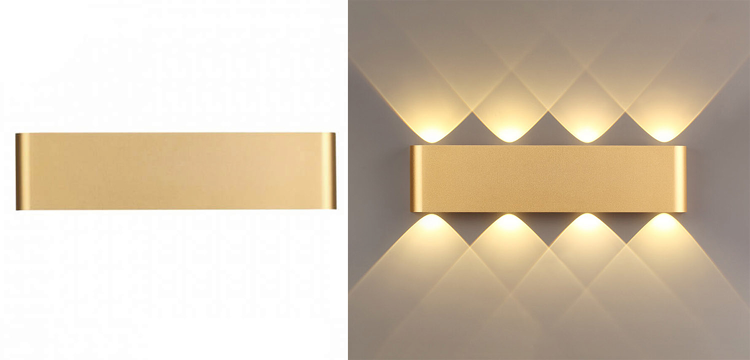 Бра Obverse Gold Rectangle B Wall lamp Бра Obverse Gold Rectangle B Wall lamp - Loft-Concept в Костроме