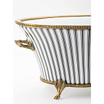 Кашпо Black white stripe варинант исполнения - 4 | Loft Concept в Костроме