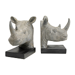 Держатель для книг Носороги варинант исполнения - 2 | Loft Concept в Костроме
