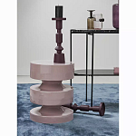 Подсвечник фигурный сливовый Bright Accent 35 см варинант исполнения - 3 | Loft Concept в Костроме