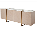 Комод с мраморной столешницей Uniqueness Marble варинант исполнения - 1 | Loft Concept в Костроме