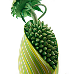 Дизайнерская статуэтка для интерьера Tropical Fruit Pandora 15 варинант исполнения - 2 | Loft Concept в Костроме