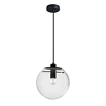 Подвесной светильник Selene Glass Ball Ceiling Lights Black  40 cm варинант исполнения - 5 | Loft Concept в Костроме
