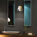 Подвесные светильники в виде белой посуды Flower Reversal варинант исполнения - 3 | Loft Concept в Костроме