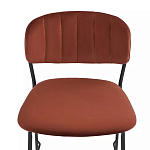 Стул барный с широкой полукруглой спинкой Chair Smooth Shapes варинант исполнения - 4 | Loft Concept в Костроме