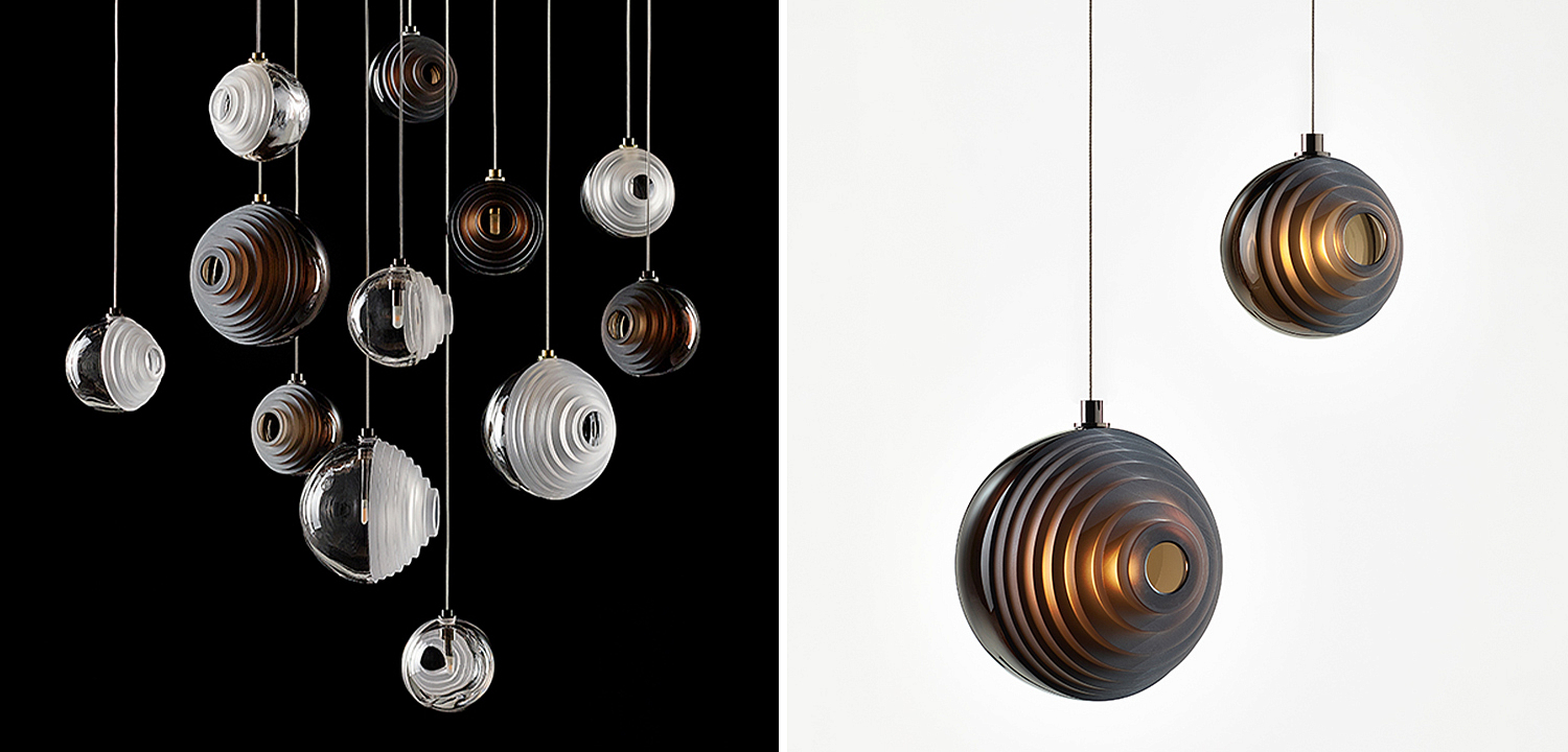 Подвесной Светильник Loft Industry Modern Glass Universe Смок - Loft-Concept в Костроме