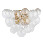 Бра с рельефными стеклянными шарами Berries Chandelier варинант исполнения - 1 | Loft Concept в Костроме