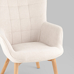 Белое кресло на ножках из массива CORDELIA варинант исполнения - 7 | Loft Concept в Костроме