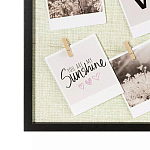 Рамка для фото с подсветкой c деревянными прищепками в комплекте Photo Backlight варинант исполнения - 3 | Loft Concept в Костроме