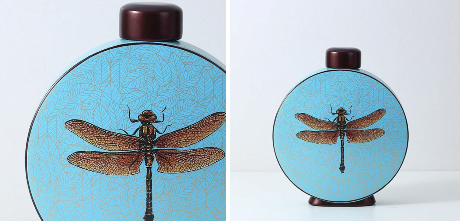 Ваза Blue Vase Dragonfly Ваза Blue Vase Dragonfly - Loft-Concept в Костроме