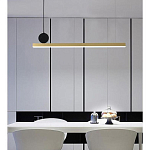 Люстра линейная светодиодная в минималистичном стиле New Age of Light варинант исполнения - 3 | Loft Concept в Костроме