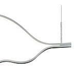 Подвесной светильник волнообразный изогнутый на двух тросах 123 см Spiral Lighting варинант исполнения - 3 | Loft Concept в Костроме